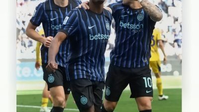 Andy Diouf Jadi Pahlawan, Inter  Menang Dramatis atas Karlsruher SC