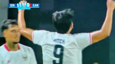 Garuda Pesta Gol, Libas Kamboja 5-1, Baker Hattrick dan Tom Haye Tiga Assist
