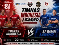 Batam International Football Series 2026 Hadirkan Duel Legenda Timnas Indonesia dan BP Batam