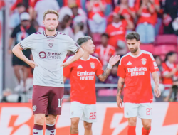Benfica Bantai Hearts 6-1 pada Leg Pertama Kualifikasi Liga Europa