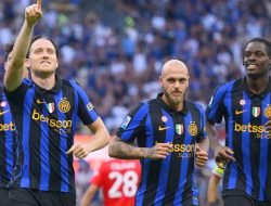 Inter Pesta di San Siro, Monza Dihantam 4-1