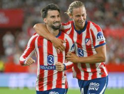 Atletico Madrid Menang Telak 3-1 di Sevilla