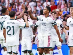 Real Madrid Pesta Empat Gol di Bernabéu