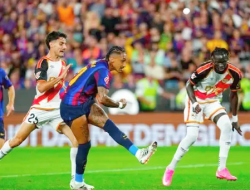 Barcelona Pesta Gol, Rayo Vallecano Dihajar 5-2