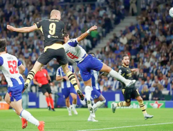 Haaland Brace, City Bungkam Porto 2-0 di Debut Liga Champions