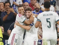 Madrid Menang Tipis, Inter Bikin Bernabeu Tegang