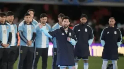 Messi Berurai Air Mata, Perpisahan dengan Argentina Penuh Emosi