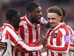 Sunderland Tumbangkan Brentford 3-2, Tiket Perempat Final dalam Genggaman!