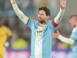 MESSI TUTUP KARIER TIMNAS ARGENTINA DENGAN GOL KE-126