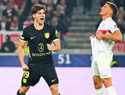 Alvarez Selamatkan Atletico, Stuttgart Gagal Menang Meski Unggul Pemain
