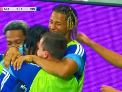 Dramatis! Inter Miami Ditahan FC Cincinnati 2-2, Gol Telat Fillipi Selamatkan The Herons