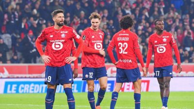 Lille Tundukkan Lens 1-0, Gol Dramatis Olivier Giroud Antar Les Dogues ke Posisi Kedua